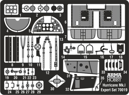 1/72 Arma Hobby Hurricane Mk I Expert Set 70019