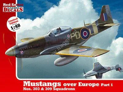 Kagero Publishing 1/48 Mustangs Over Europe Part 1. Nos. 303 & 309 Book 48003