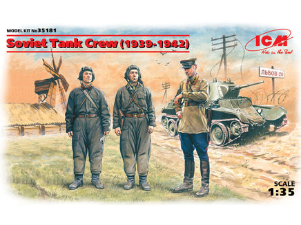 1/35 ICM Soviet Tank Crew (1939-1942) 35181