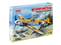 1/48 ICM Messerschmitt Bf 109F-4Z/Trop WWII German Fighter 48105