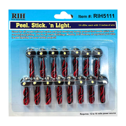 Rock Island Peel Stick 'n Light - 15pcs LED 5111