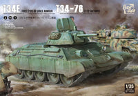 1/35 Border Model T34E First Type of Spaced Armour T34-76 (112 Factory) BT009