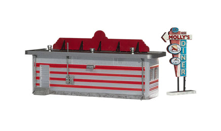 HO Woodland Miss Molly's Diner BR5066
