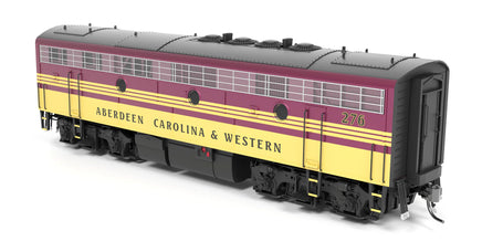HO Broadway Ltd EMD F7B ACWR 276 Magenta & Yellow Paragon4 Sound/DC/DCC 9681