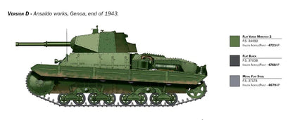 1/35 Italeri Carro Armato P40 - 6599 - MPM Hobbies