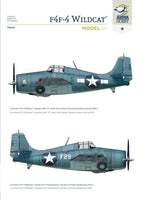 1/72 Arma Hobby F4F-4 Wildcat Model Kit 70048