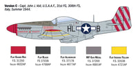1/72 Italeri P-51D Mustang Aces 1484 - MPM Hobbies