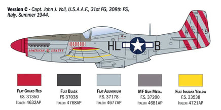 1/72 Italeri P-51D Mustang Aces 1484 - MPM Hobbies