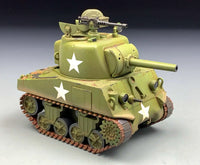 1:Egg Tiger Model U.S. Army WW2 M4A3 75mm Medium Tank Cute Tank Kit Series / Q Version 511