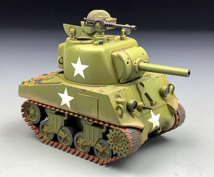 1:Egg Tiger Model U.S. Army WW2 M4A3 75mm Medium Tank Cute Tank Kit Series / Q Version 511