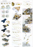 1/200 Pontos Model USS BB-61 Iowa 1944 Detail Up Set (No Wooden Deck) 22004F1