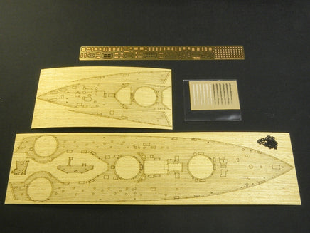 1/350 Pontos Model HMS Dreadnought Wooden Deck Set 35028WD1
