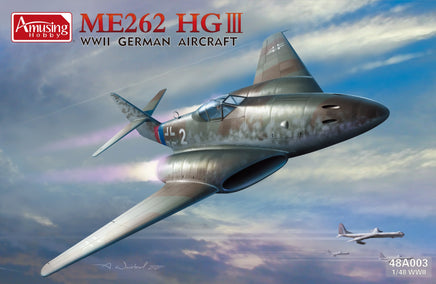 1/48 Amusing Hobby Me262 HG III WWII German Aircraft 48A003