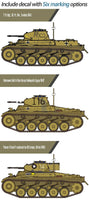 1/35 Academy German Panzer II Ausf. F "North Africa" 13535