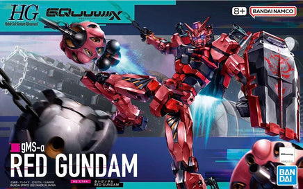 1/144 Bandai HGGQ Red Gundam 2762125 - MPM Hobbies