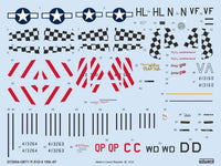 1/72 Eduard P-51D-5 15th AF DECAL72 for EDUARD kit D72054