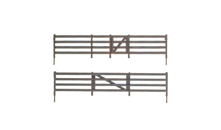 O Woodland Figures & Accents Rail Fence A3002