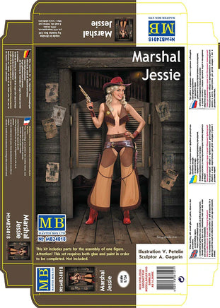 1/24 Master Box Marshal Jessie 24018
