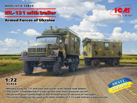 1/72 ICM ZiL-131 Truck with Trailer Armed Forces of Ukraine 72817