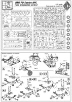 1/72 ACE Model BTR-70 APC (Late Production Series) 72166