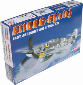 1/72 Hobby Boss Bf109G-6 (Late) Easy Assembly Authentic Kit 80226