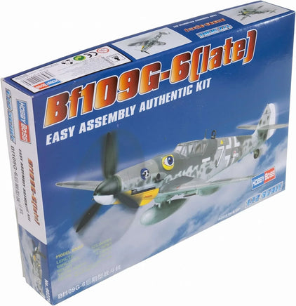 1/72 Hobby Boss Bf109G-6 (Late) Easy Assembly Authentic Kit 80226