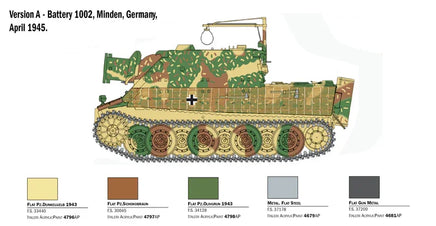 1/35 Italeri 38 cm RW 61 Auf Sturmmorser Tiger 6573