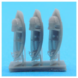 1/700 Black Cat Models 26ft hard top motor whaleboat Mk.1 (x3) AC700021c