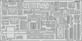 1/32 Eduard A6M2 Zero Interior Photo Etch 321024