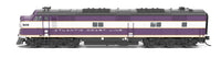 N Broadway Ltd EMD E7A ACL 536 Purple & Silver, Paragon4 Sound/DC/DCC 8761