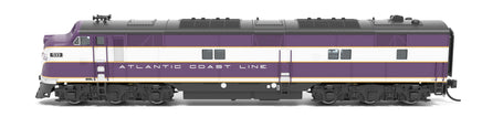 N Broadway Ltd EMD E7A ACL 536 Purple & Silver, Paragon4 Sound/DC/DCC 8761