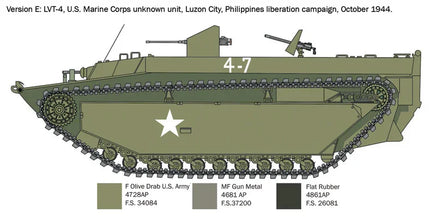 1/35 Italeri LVT-4 Water Buffalo 6752 - MPM Hobbies