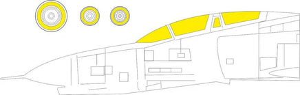 1/72 Eduard Paint Mask for FINE MOLDS F-4E CX603