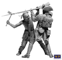1/35 Master Box Indian Wars Series: XVIII Century Kit No. 7 The Mohicans Mortal Combat 35236