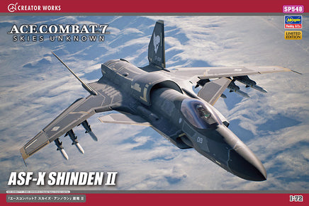 1/72 Hasegawa Ace Combat 7 / Skies Unknown ASF-X Shinden II 52348