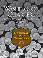 Whitman H.E. Harris Coin Folder - National Park Quarters Collection #2: 2016-2021 2881