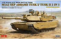1/35 Ryefield Models M1A2 SEP Abrams Tusk I/Tusk II w/Full Interior 5026