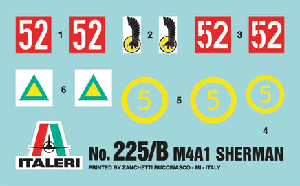 1/35 Italeri M4A1 Sherman 0225