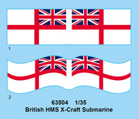 1/35 iLoveKit British HMS X-Craft Submarine 63504