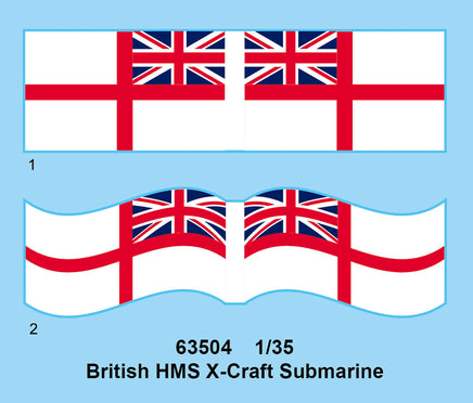 1/35 iLoveKit British HMS X-Craft Submarine 63504