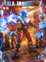 1/12 Border Model Tesla Trooper from Red Alert Game Plastic Model Kit BA001