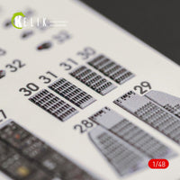 1/48 Kelik F-14D Tomcat interior 3D decals for AMK kit K48064