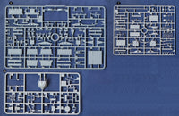 1/35 Riich WWII German IF-5 Horse Drawn Mg Wagon with Zwillingslafette 36 35012