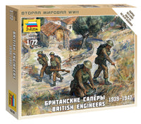 1/72 Zvezda British Engineers 6219
