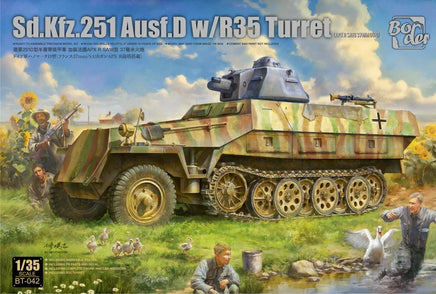 1/35 Border Model Sd.Kfz.251 Ausf.D w/R35 Turret BT042