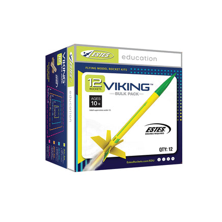 Estes Rockets Viking Bulk Pack (12 Pack) 001755