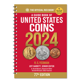 Whitman The Official Red Book 2024 Guide to United States Coins 2024R