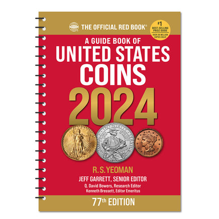 Whitman The Official Red Book 2024 Guide to United States Coins 2024R
