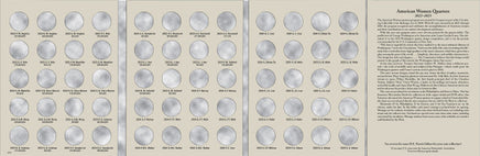 Whitman Coin Folder - Washington Quarters American Women Collection: 2022-2025 (P, D, & S Mints) 4951