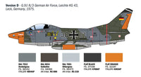 1/48 Italeri Fiat G.91 R 92645 - MPM Hobbies
